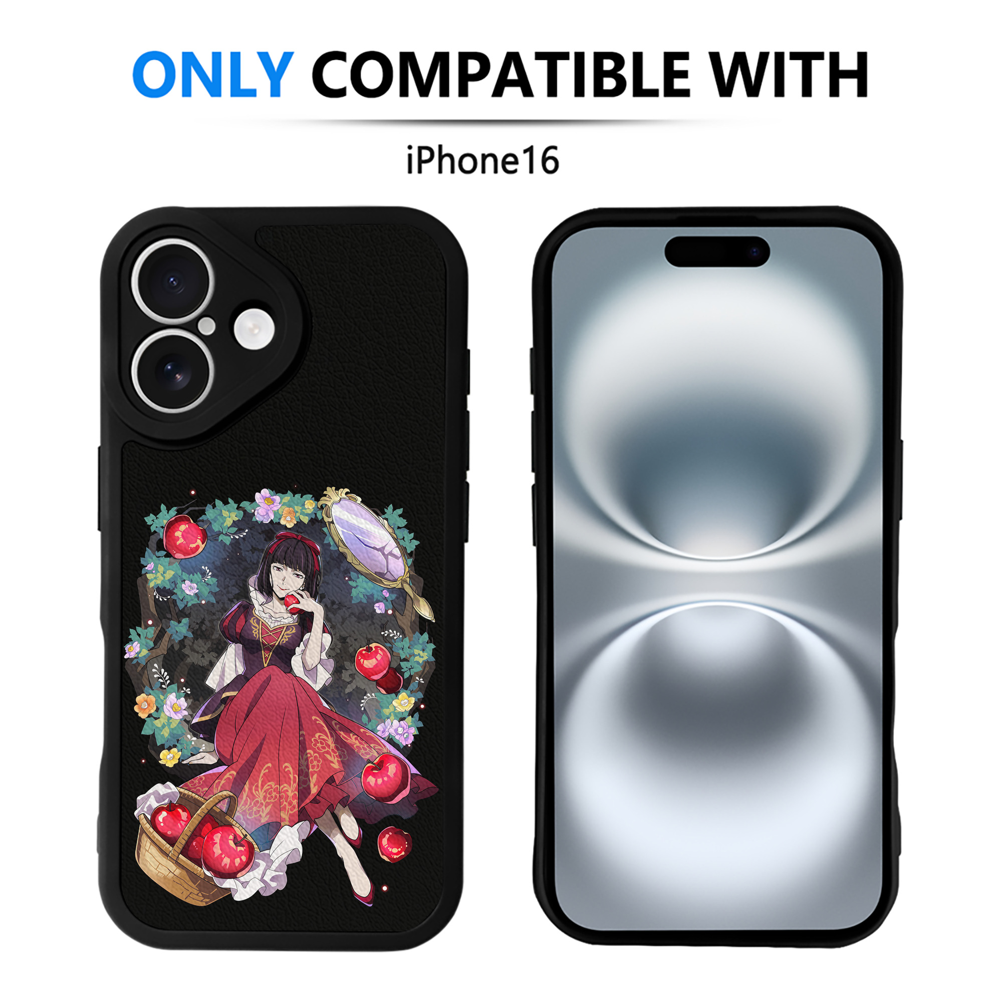 （画像用） 文豪ストレイドッグス Bungo Stray Dogs 【iPhone 16シリーズ対応】シリコンスマホケース（レザー調） 材質：シリコン